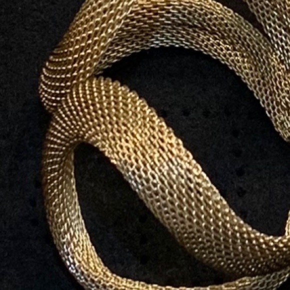 Saks 5th Ave ❤️ gold tone cuff - Picture 7 of 10